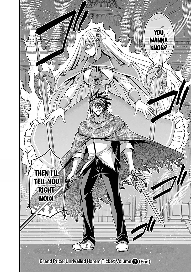 Kujibiki Tokushou Musou Harem Ken Chapter 34 Page 38
