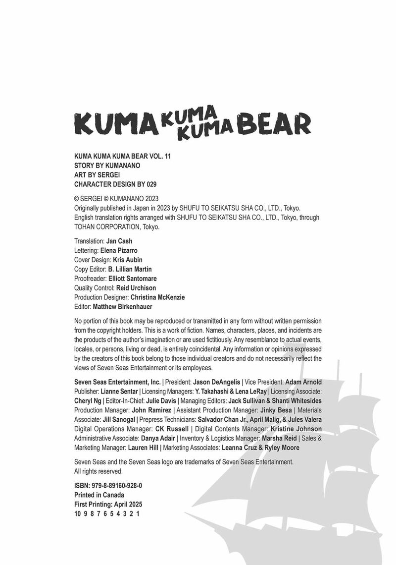 Kuma Kuma Kuma Bear Chapter 110f Page 4