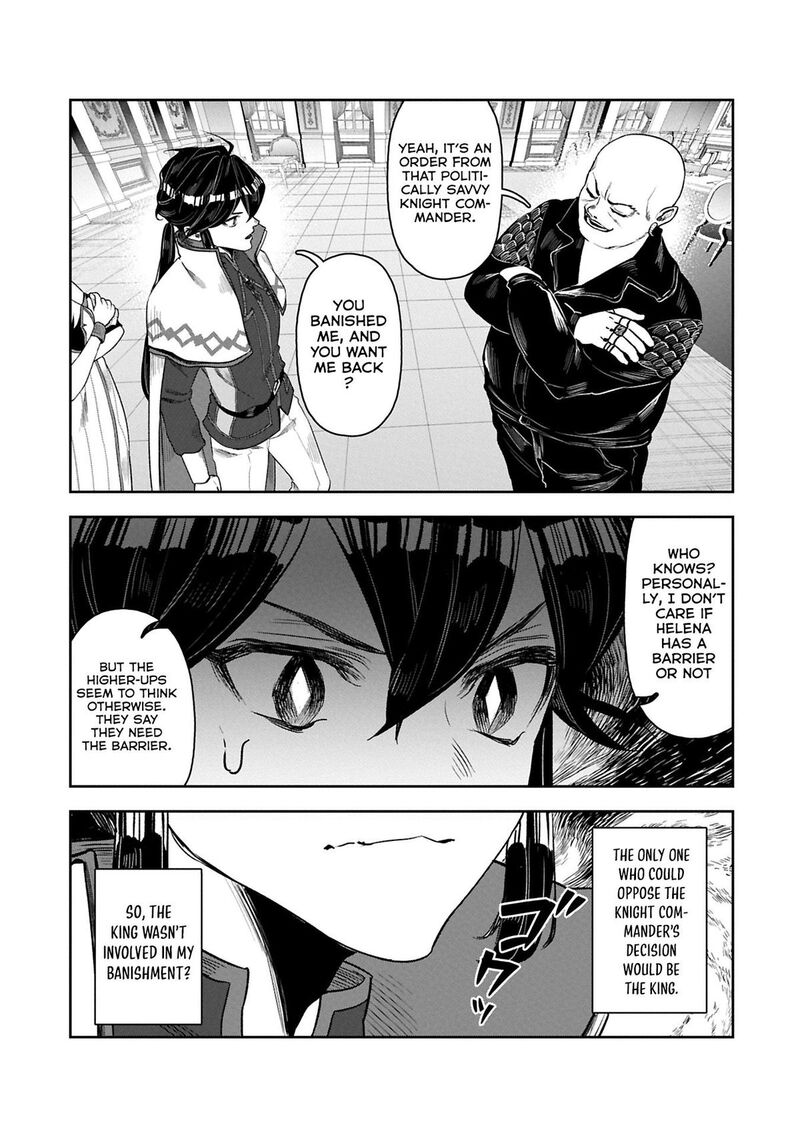 Kuni Ni Saikyou No Barrier Wo Hattara Heiwa Ni Narisugite Tsuihou Saremashita Sono Barrier Eizoku Janai Yo Chapter 10 Page 5