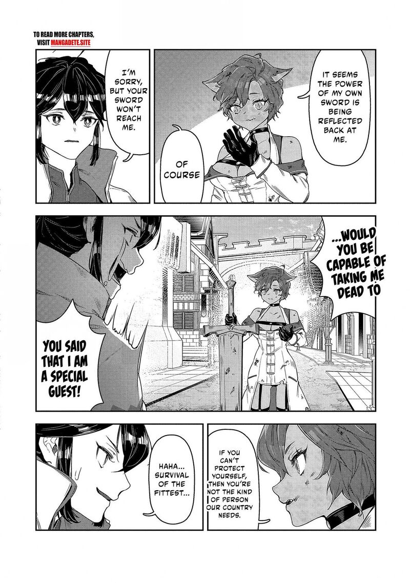 Kuni Ni Saikyou No Barrier Wo Hattara Heiwa Ni Narisugite Tsuihou Saremashita Sono Barrier Eizoku Janai Yo Chapter 4 Page 25