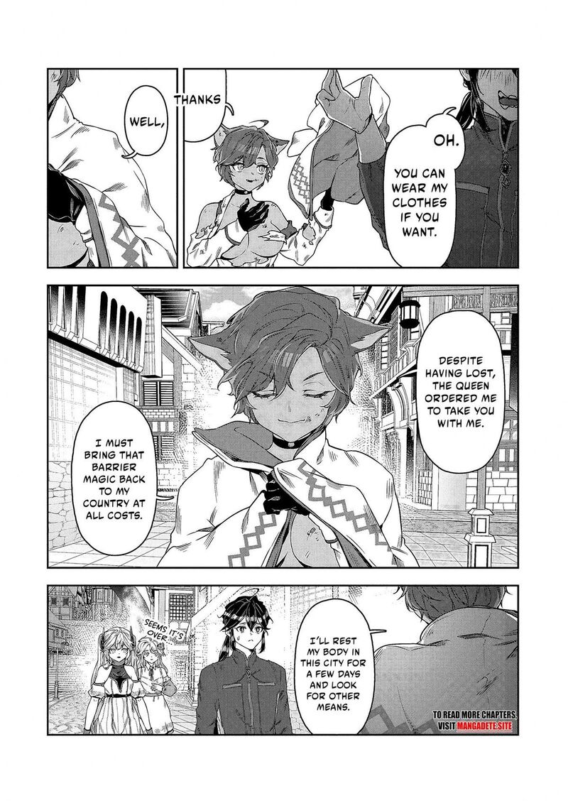 Kuni Ni Saikyou No Barrier Wo Hattara Heiwa Ni Narisugite Tsuihou Saremashita Sono Barrier Eizoku Janai Yo Chapter 4 Page 30