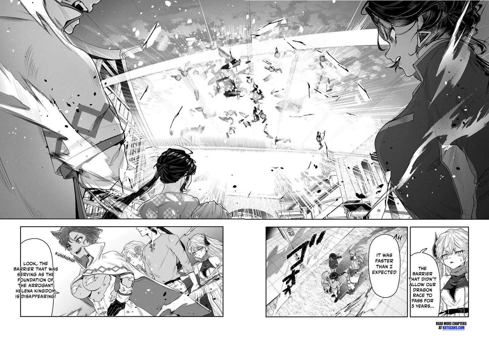 Kuni Ni Saikyou No Barrier Wo Hattara Heiwa Ni Narisugite Tsuihou Saremashita Sono Barrier Eizoku Janai Yo Chapter 5 Page 28