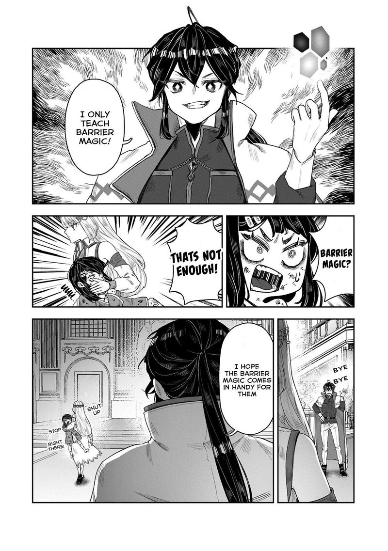 Kuni Ni Saikyou No Barrier Wo Hattara Heiwa Ni Narisugite Tsuihou Saremashita Sono Barrier Eizoku Janai Yo Chapter 9 Page 12