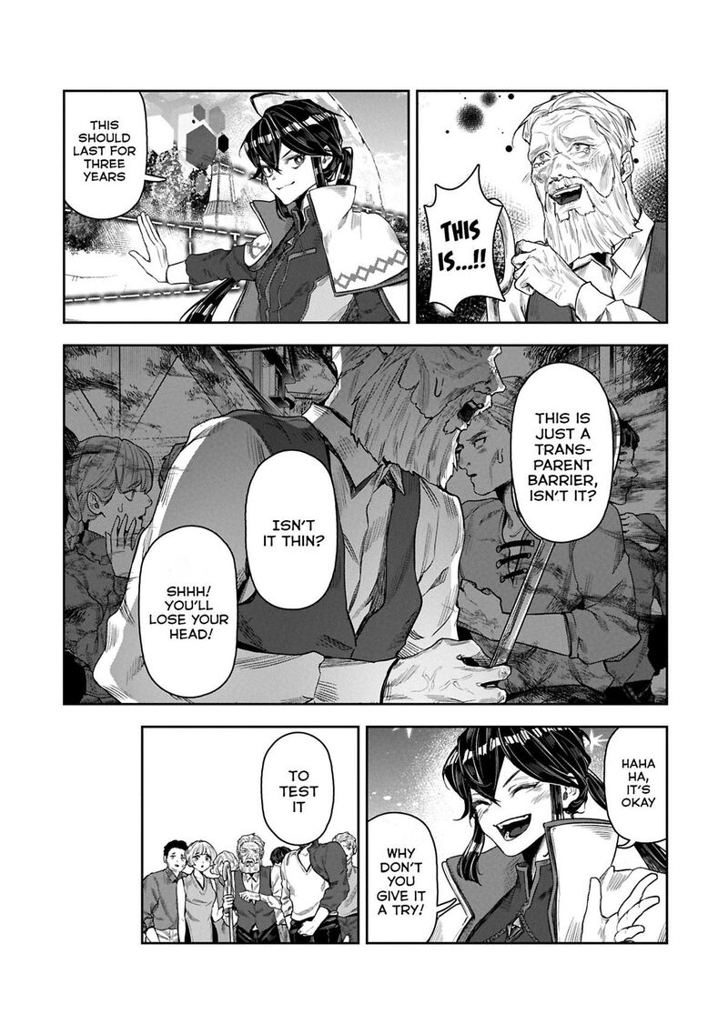 Kuni Ni Saikyou No Barrier Wo Hattara Heiwa Ni Narisugite Tsuihou Saremashita Sono Barrier Eizoku Janai Yo Chapter 9 Page 22