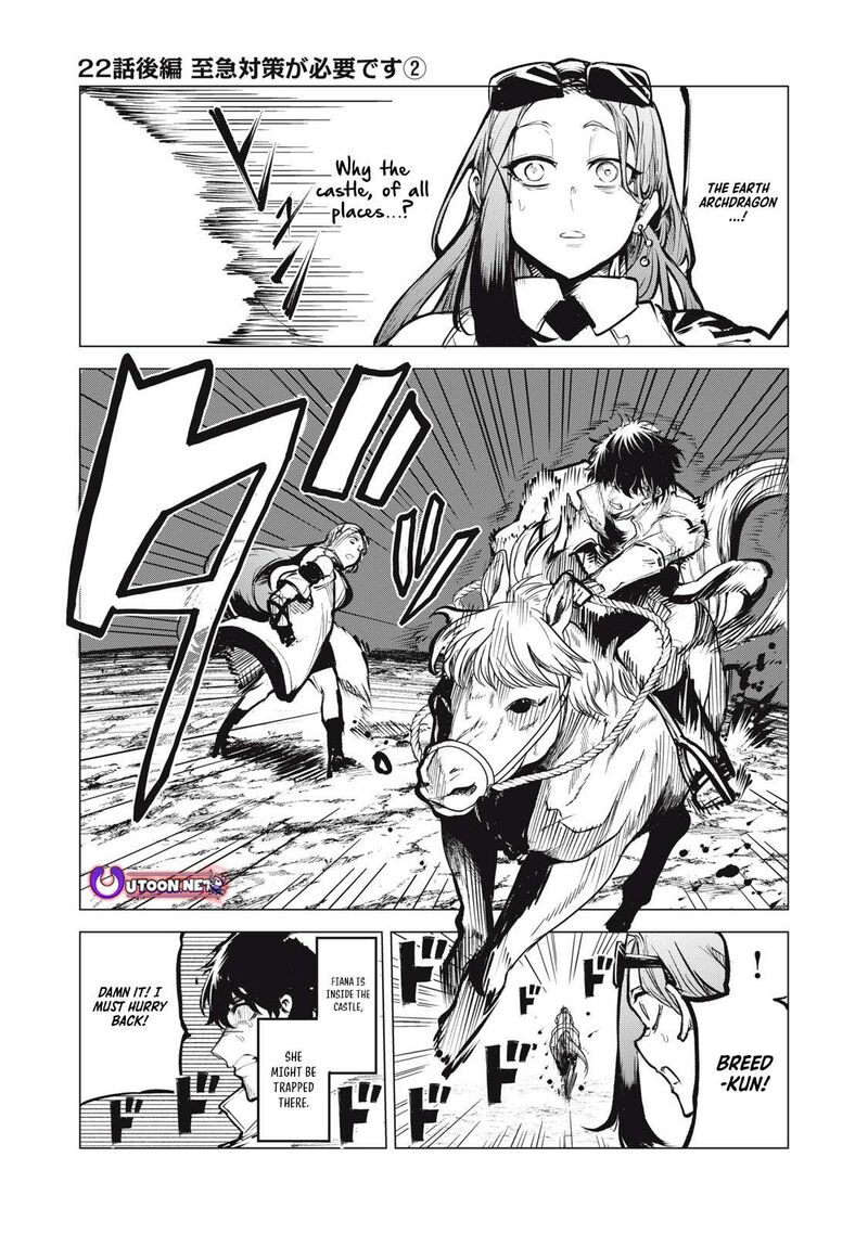 Kuni Wo Owareta Ryuushi San Hirowareta Ringoku De Ukkari Musou Shite Shimau Chapter 22b Page 1