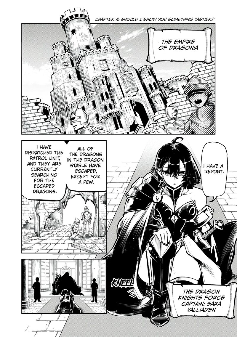Kuni Wo Owareta Ryuushi San Hirowareta Ringoku De Ukkari Musou Shite Shimau Chapter 4 Page 2