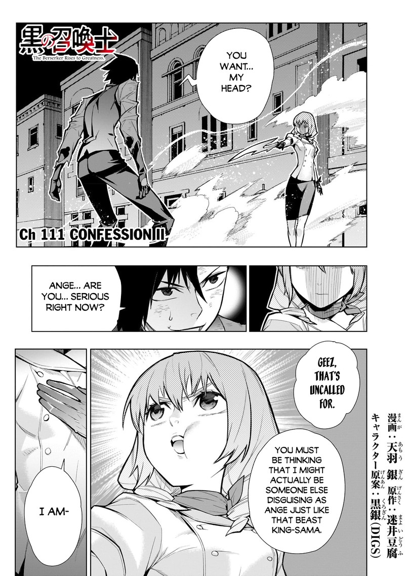 Kuro No Shoukanshi Chapter 111 Page 1