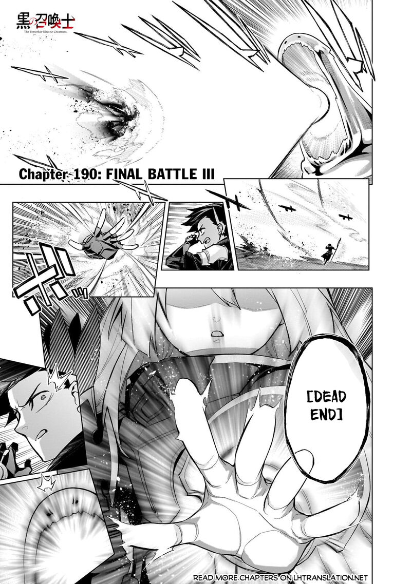 Kuro No Shoukanshi Chapter 190 Page 1