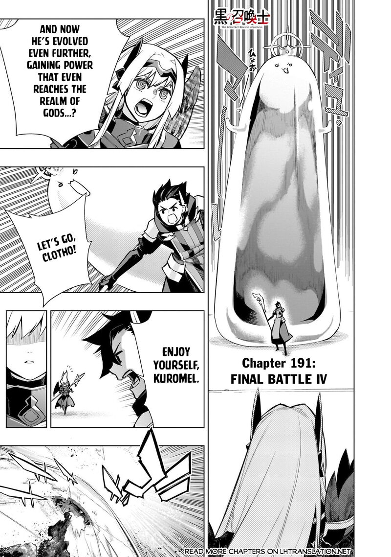 Kuro No Shoukanshi Chapter 191 Page 1
