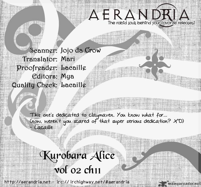 Kurobara Alice Chapter 11 Page 2