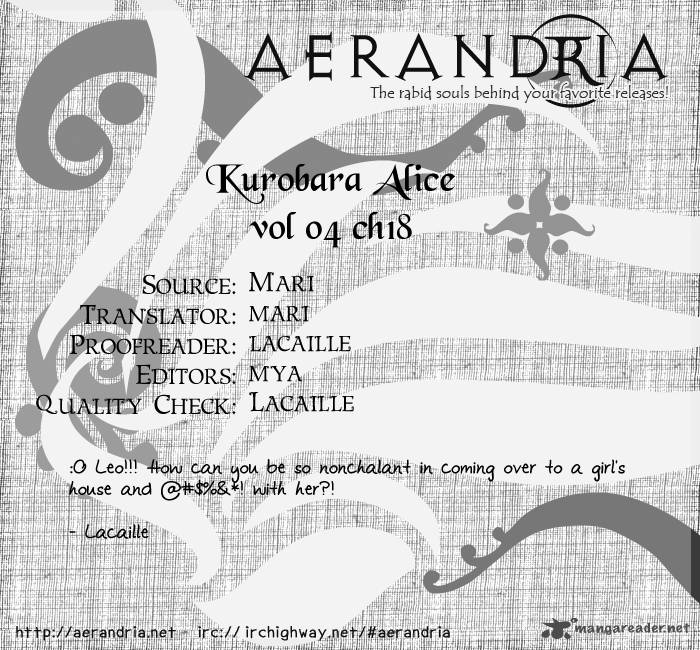 Kurobara Alice Chapter 18 Page 2