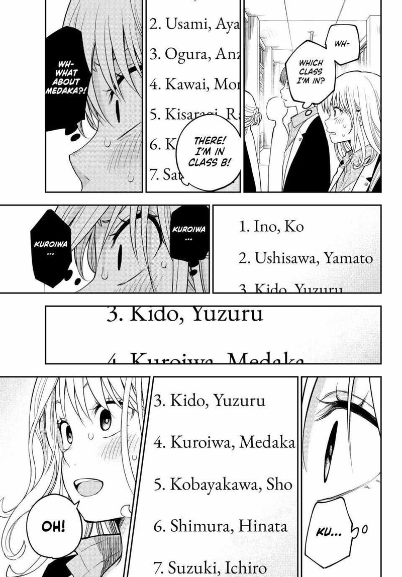 Kuroiwa Medaka Ni Watashi No KawaII Ga Tsuujinai Chapter 148 Page 3