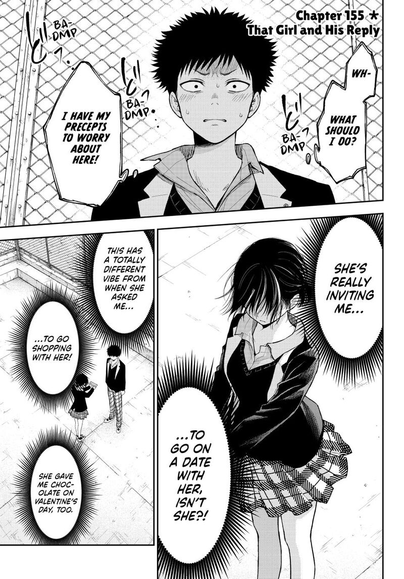 Kuroiwa Medaka Ni Watashi No KawaII Ga Tsuujinai Chapter 155 Page 1