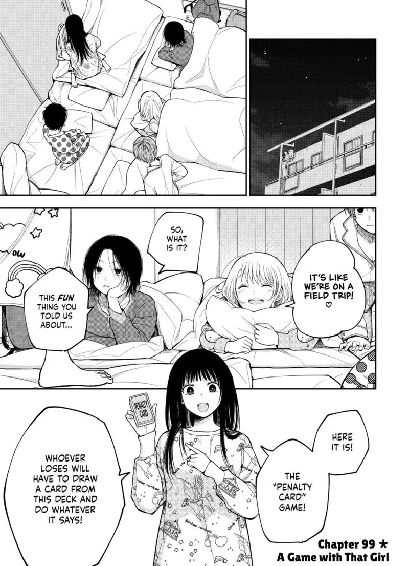 Kuroiwa Medaka Ni Watashi No KawaII Ga Tsuujinai Chapter 99 Page 1