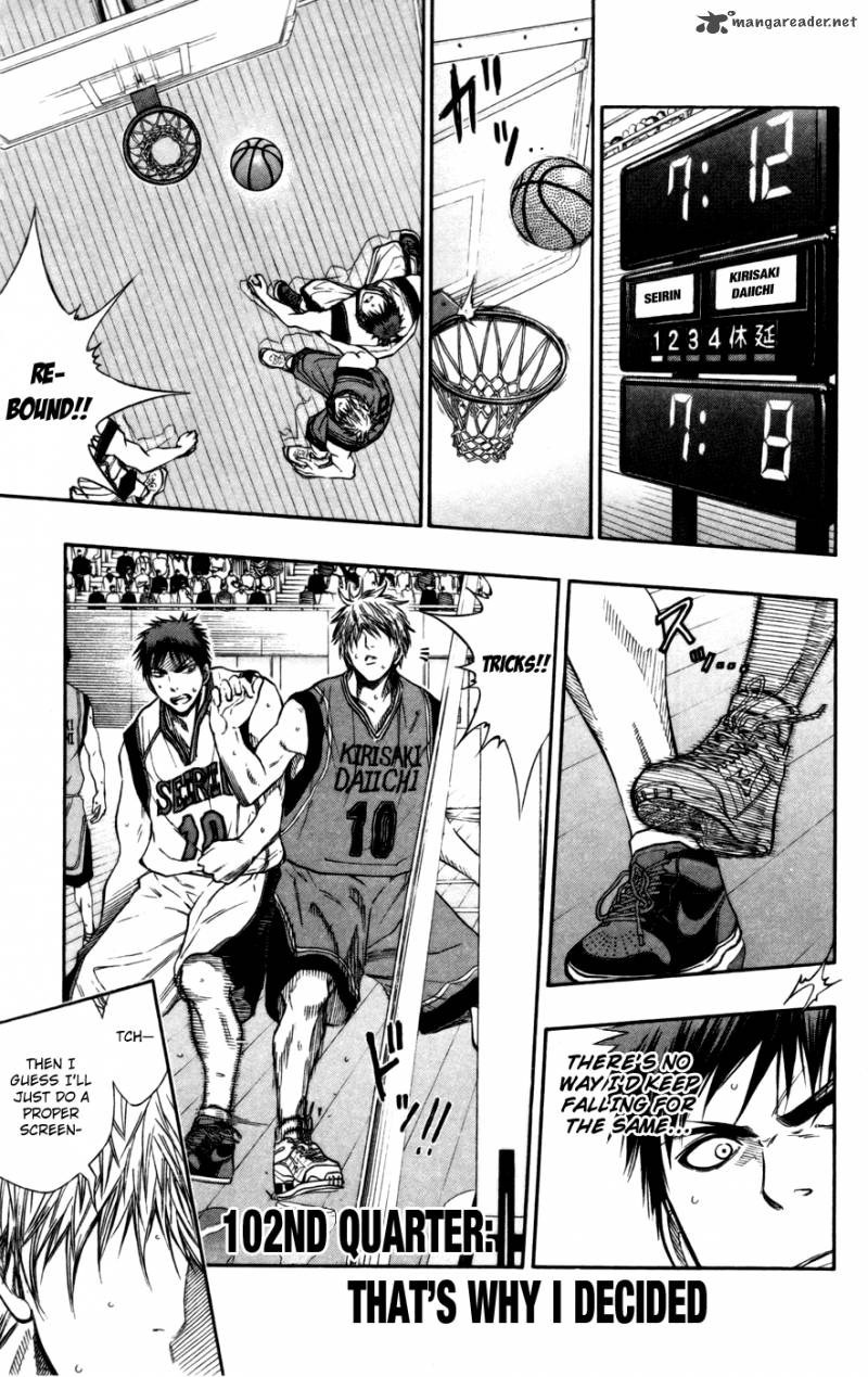 Kuroko No Basket Chapter 102 Page 1