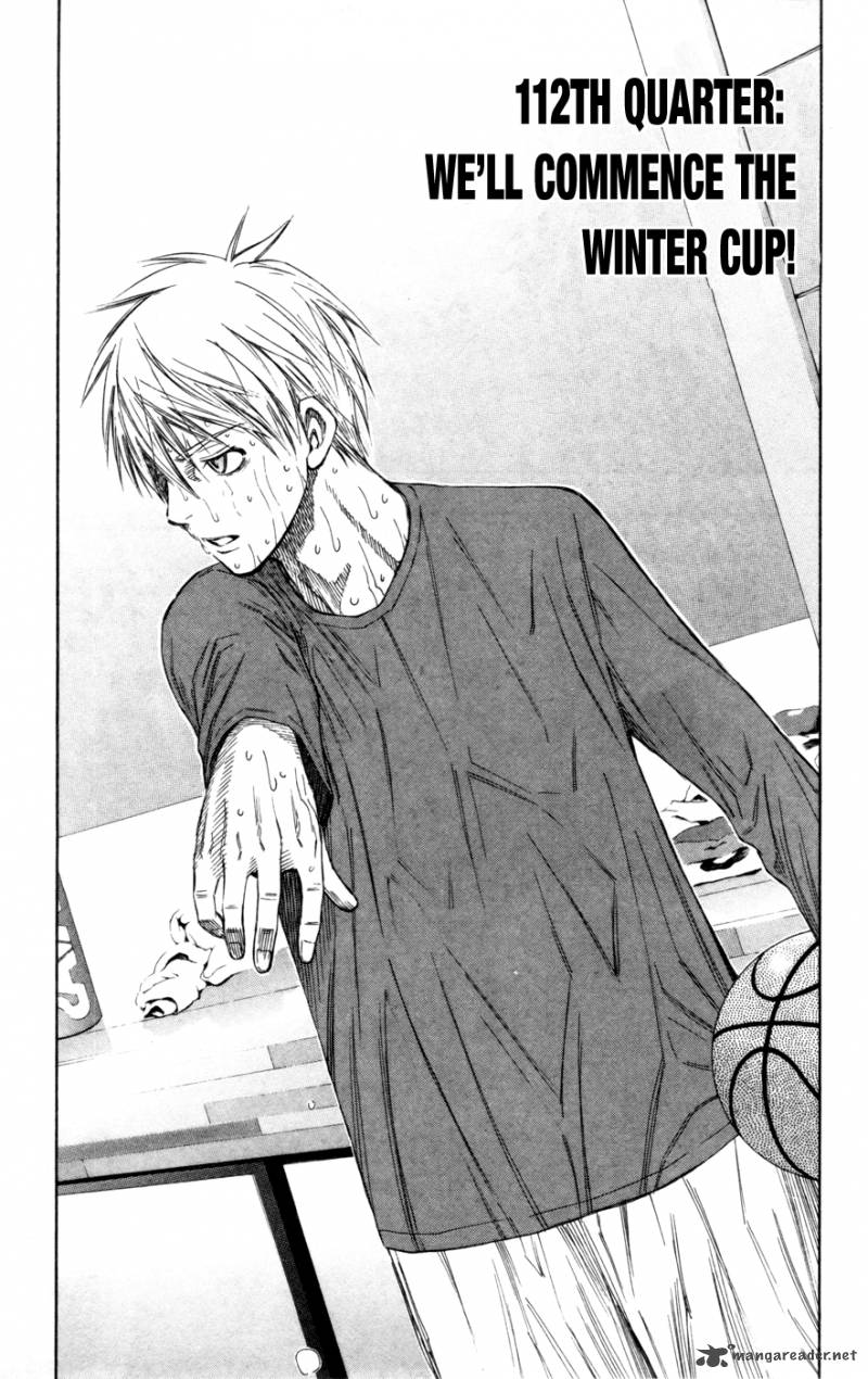 Kuroko No Basket Chapter 112 Page 3