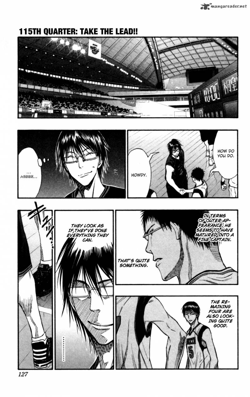 Kuroko No Basket Chapter 115 Page 1