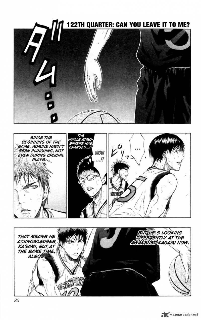 Kuroko No Basket Chapter 122 Page 1