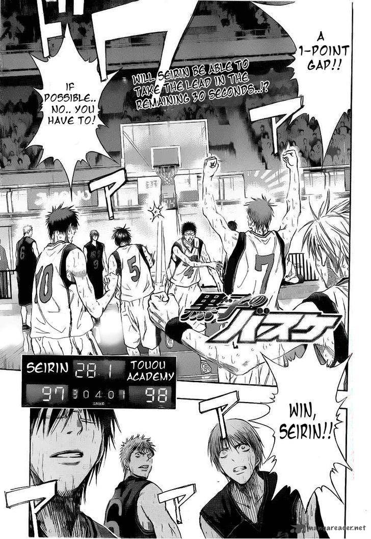 Kuroko No Basket Chapter 137 Page 1