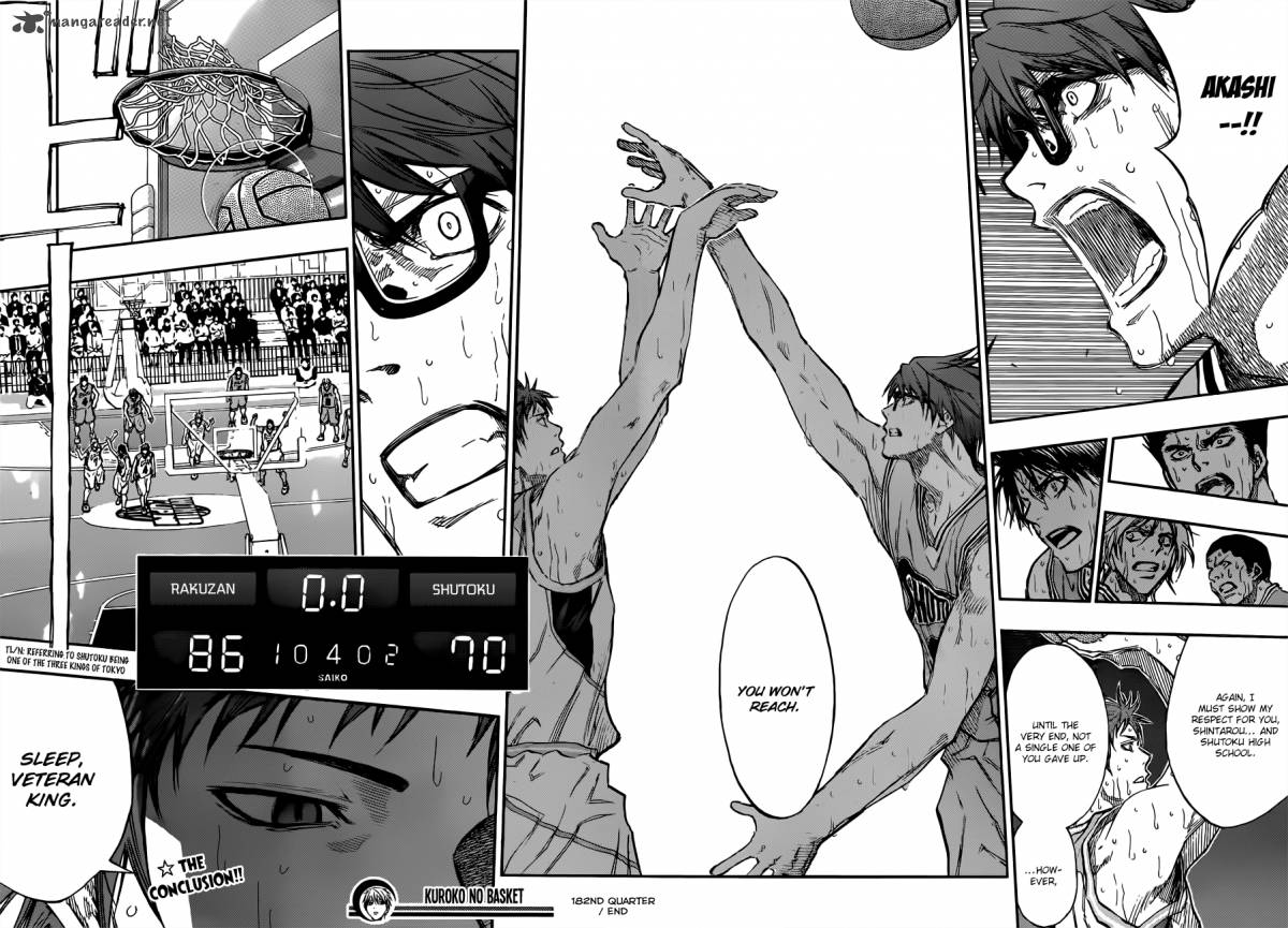 Kuroko No Basket Chapter 182 Page 20