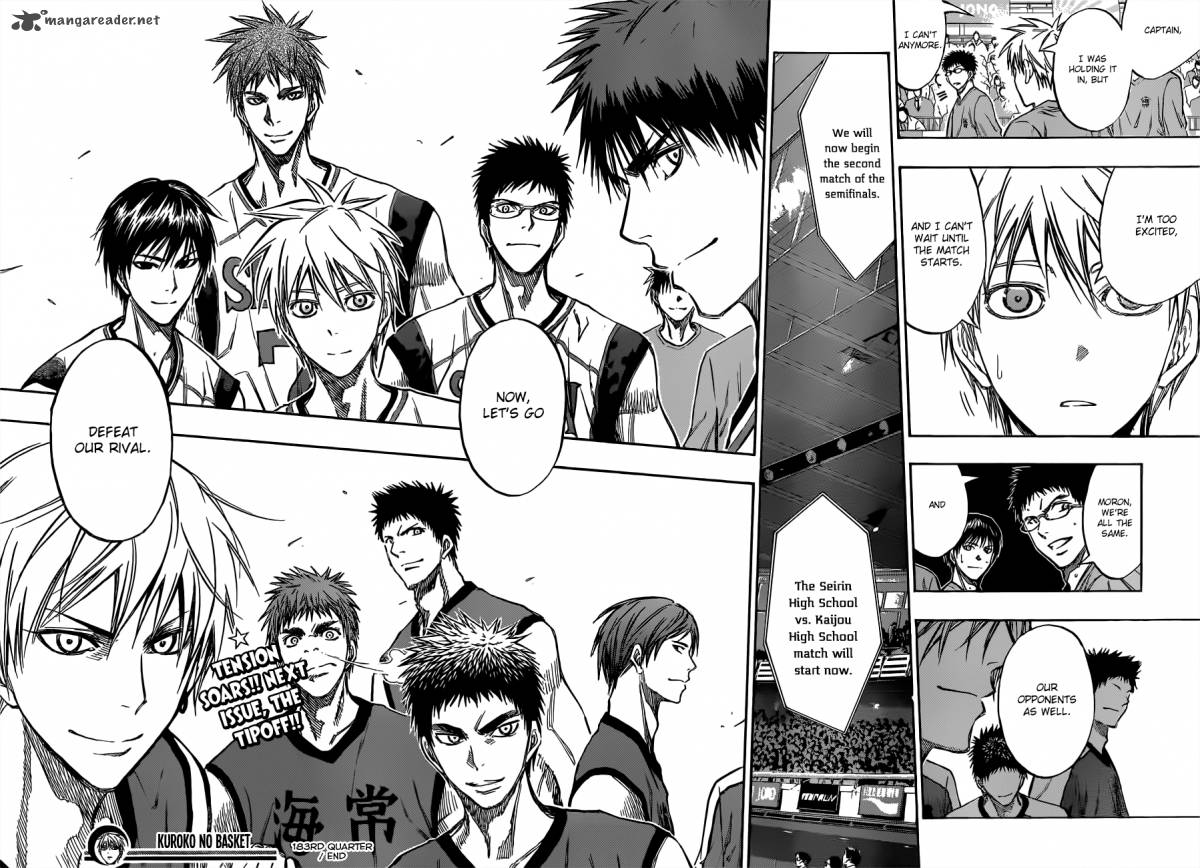 Kuroko No Basket Chapter 183 Page 19