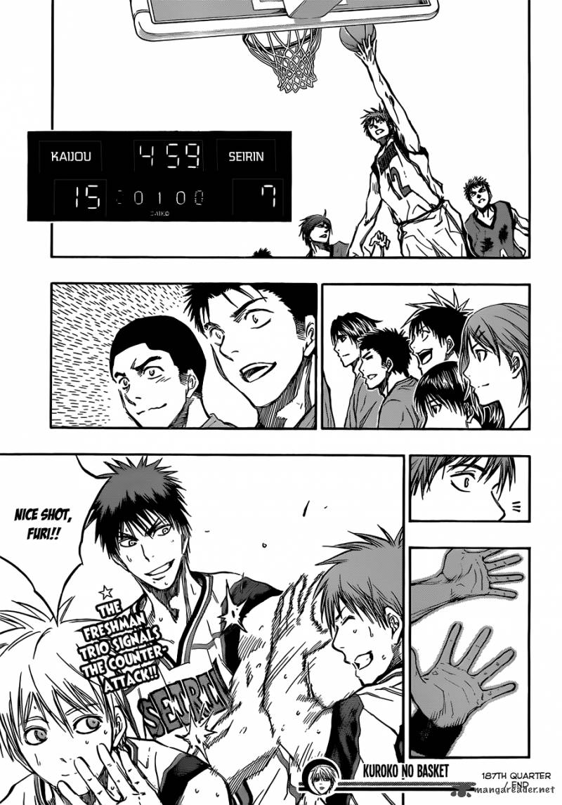 Kuroko No Basket Chapter 187 Page 21
