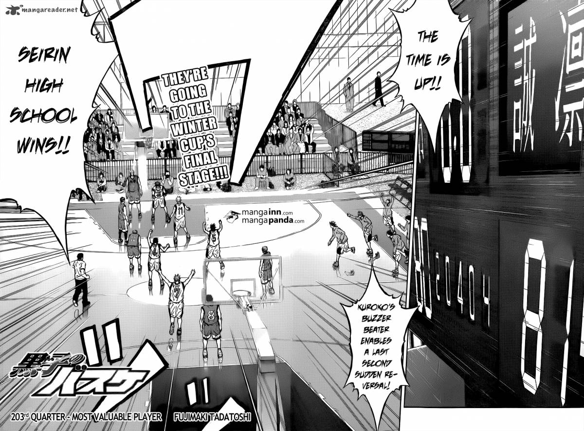 Kuroko No Basket Chapter 203 Page 2