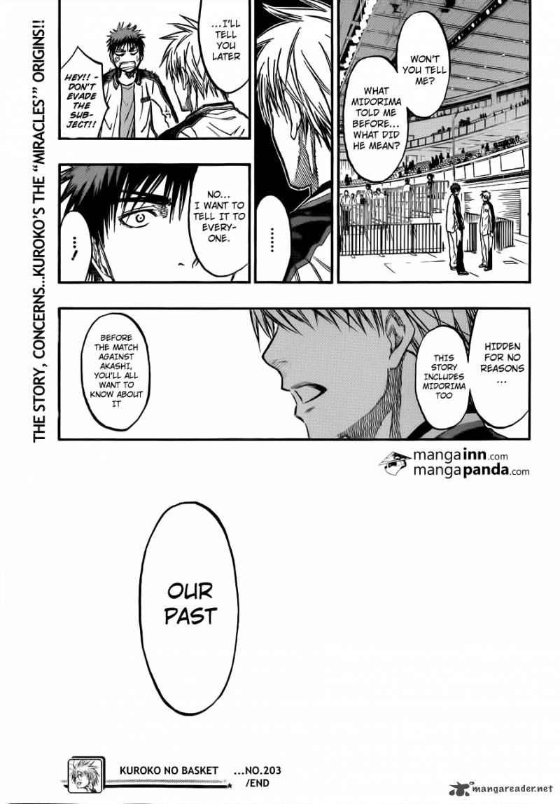 Kuroko No Basket Chapter 203 Page 20