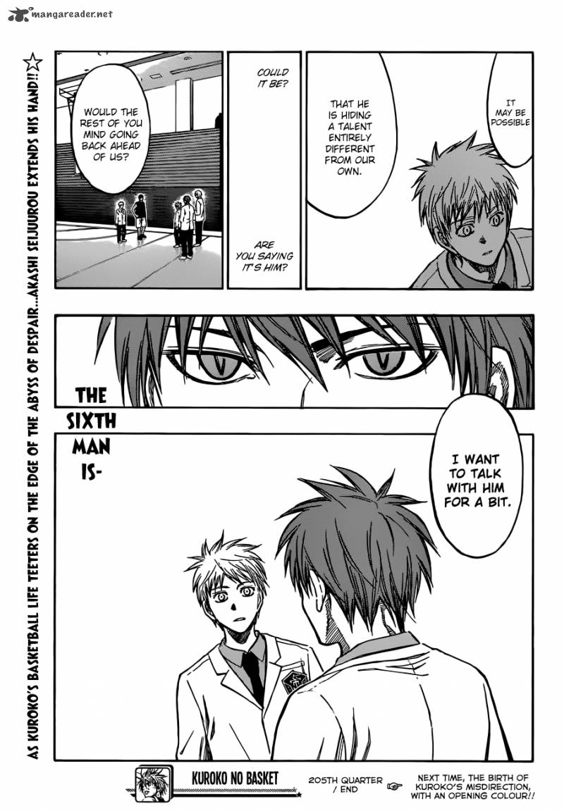 Kuroko No Basket Chapter 205 Page 21