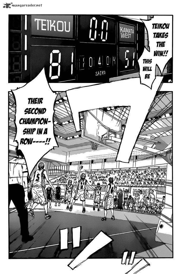 Kuroko No Basket Chapter 218 Page 16
