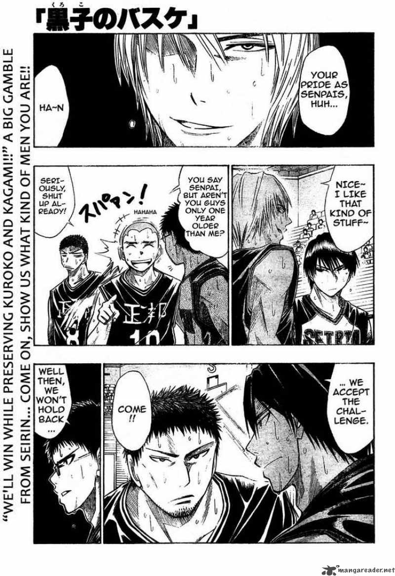 Kuroko No Basket Chapter 23 Page 1