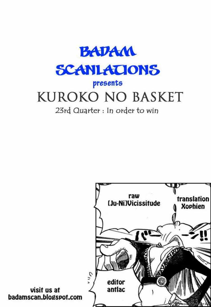 Kuroko No Basket Chapter 23 Page 20