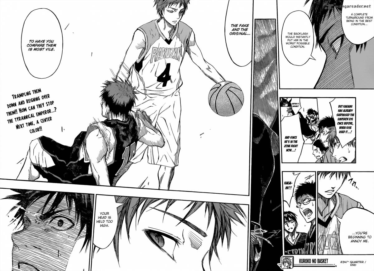 Kuroko No Basket Chapter 234 Page 19