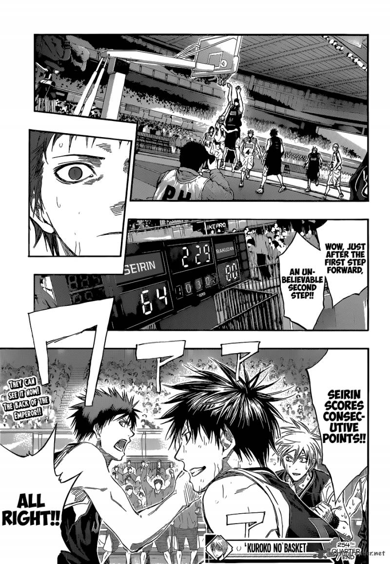 Kuroko No Basket Chapter 254 Page 20