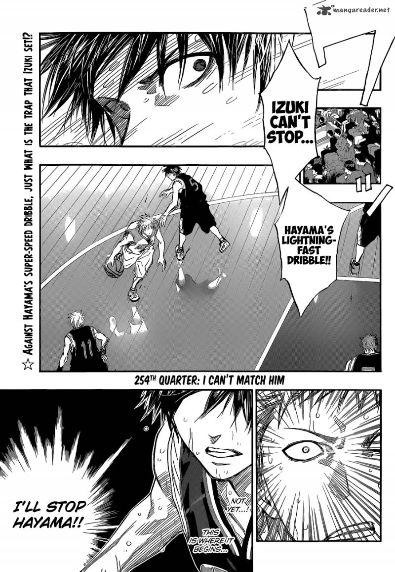 Kuroko No Basket Chapter 254 Page 6