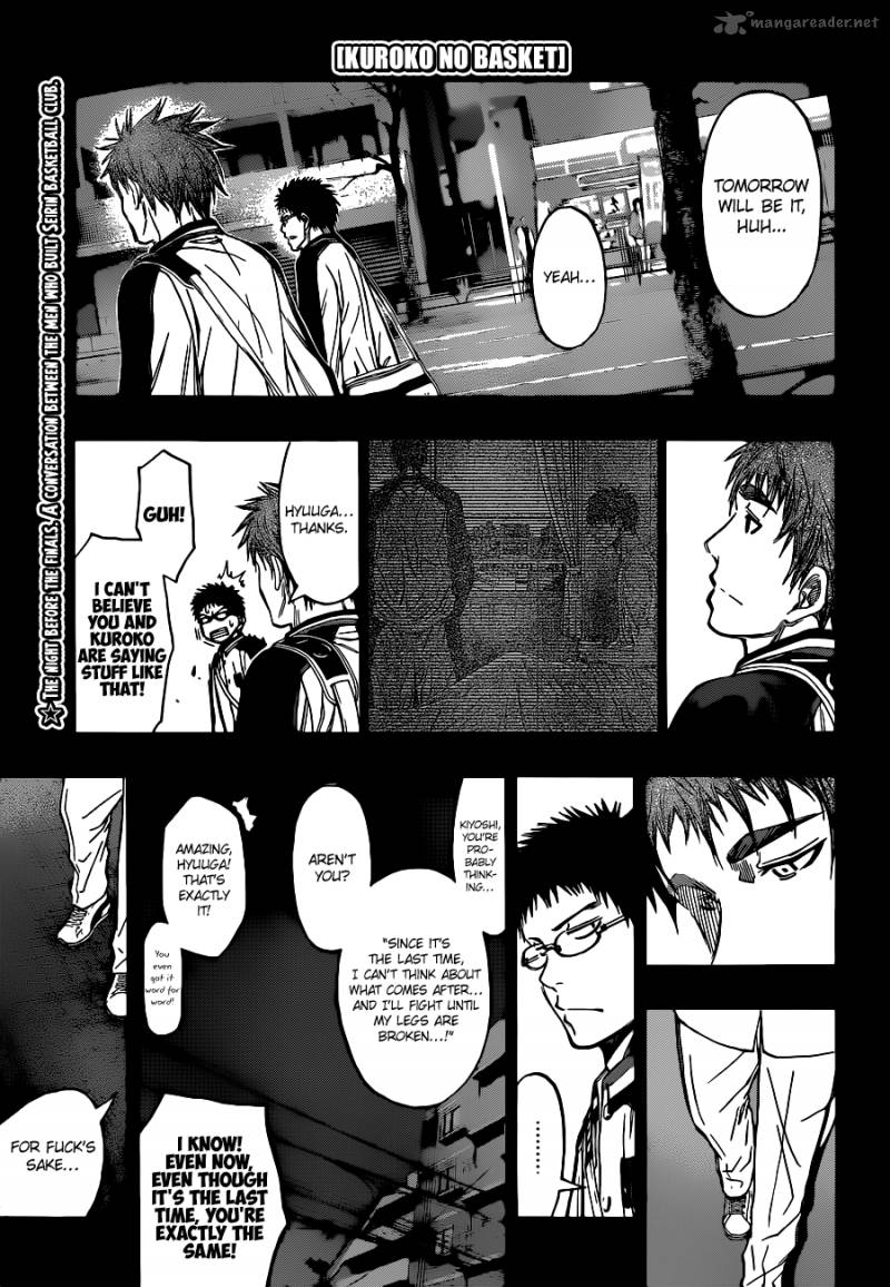 Kuroko No Basket Chapter 258 Page 1