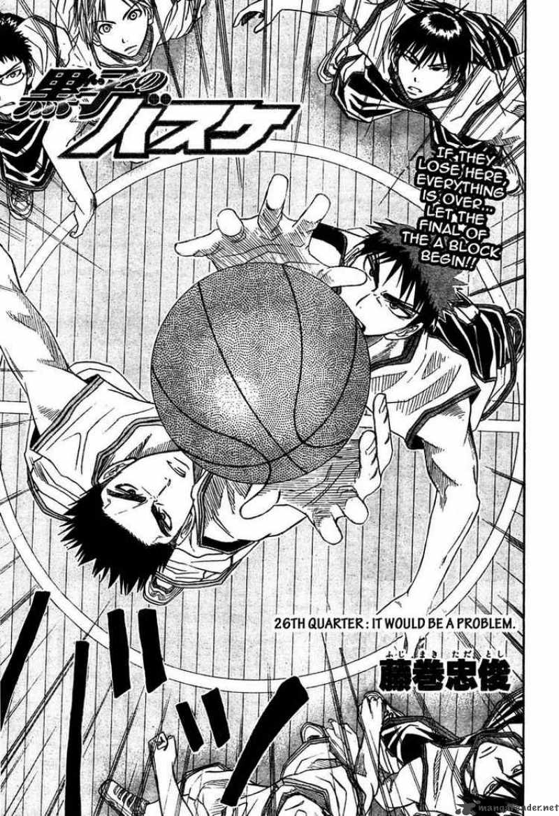 Kuroko No Basket Chapter 26 Page 3