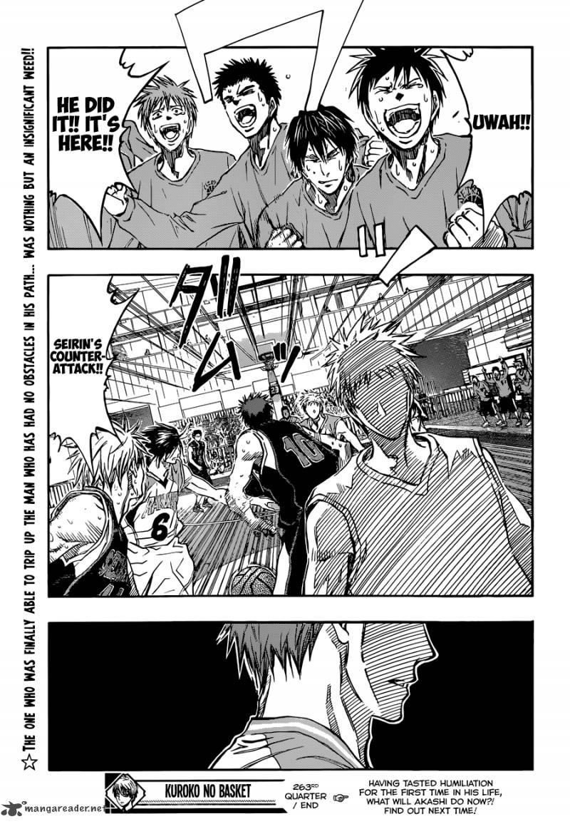 Kuroko No Basket Chapter 263 Page 19