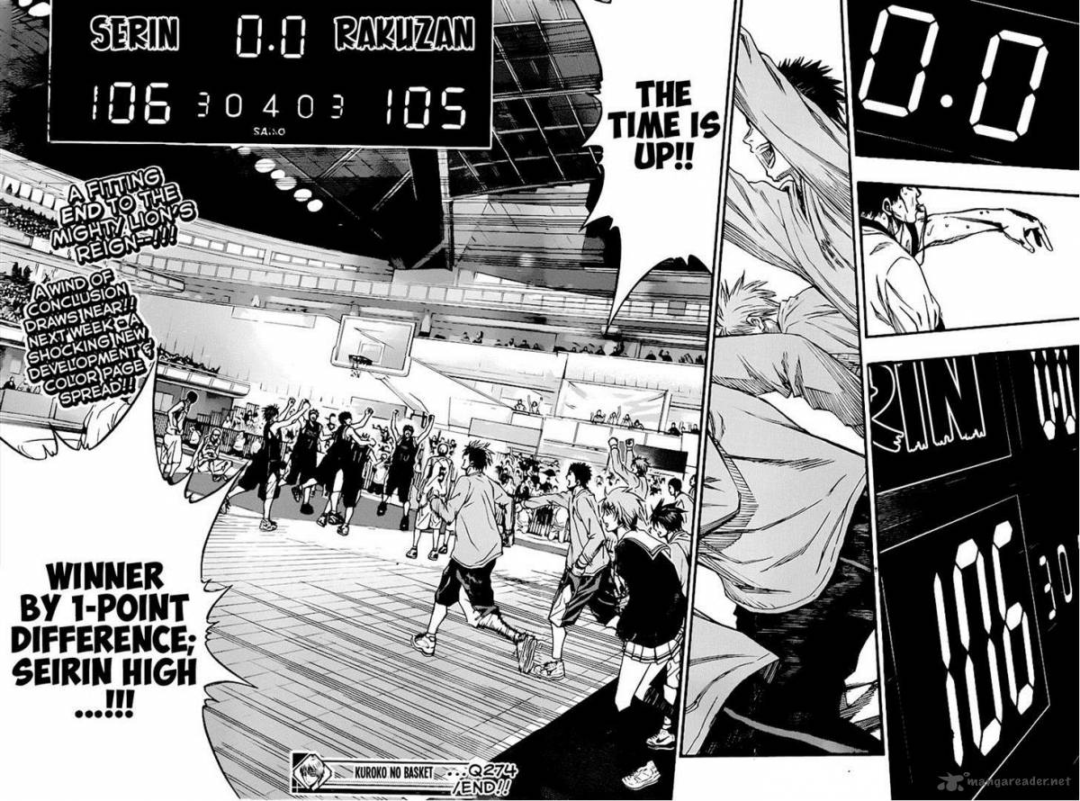 Kuroko No Basket Chapter 274 Page 14