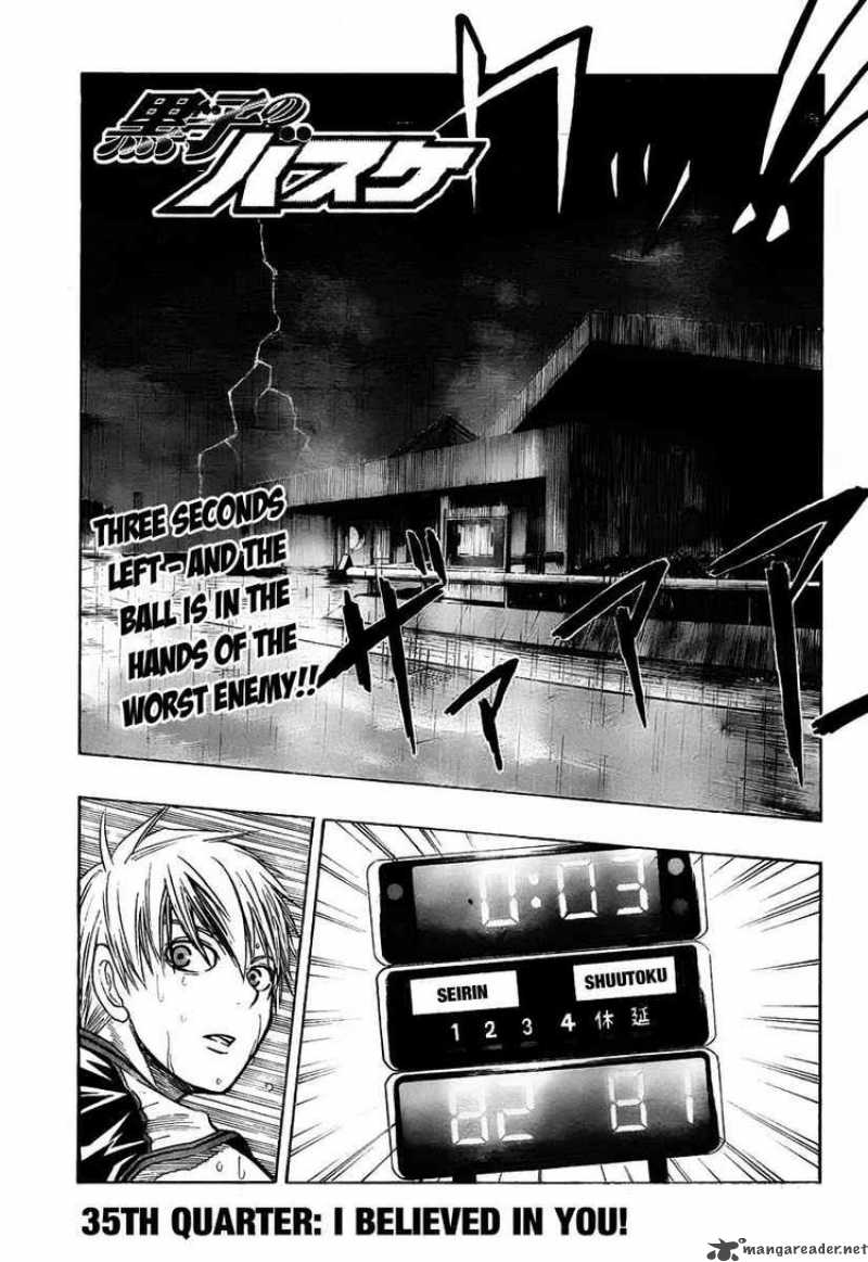 Kuroko No Basket Chapter 35 Page 1