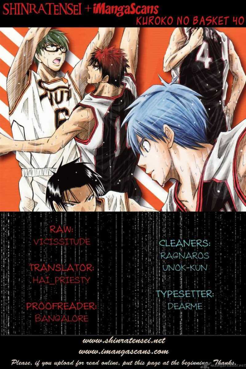 Kuroko No Basket Chapter 40 Page 19