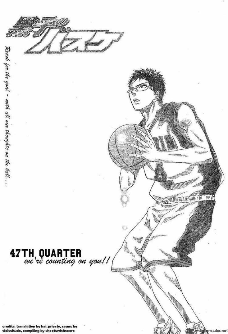Kuroko No Basket Chapter 47 Page 1