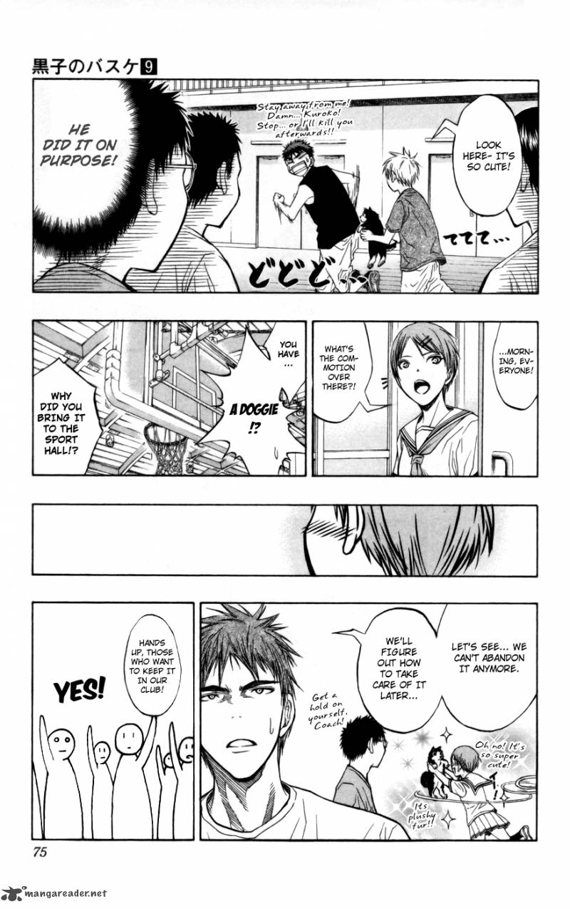 Kuroko No Basket Chapter 74 Page 9