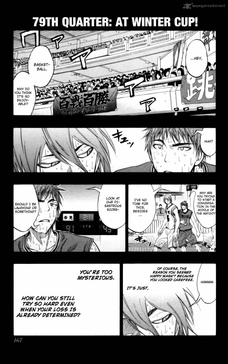 Kuroko No Basket Chapter 79 Page 1
