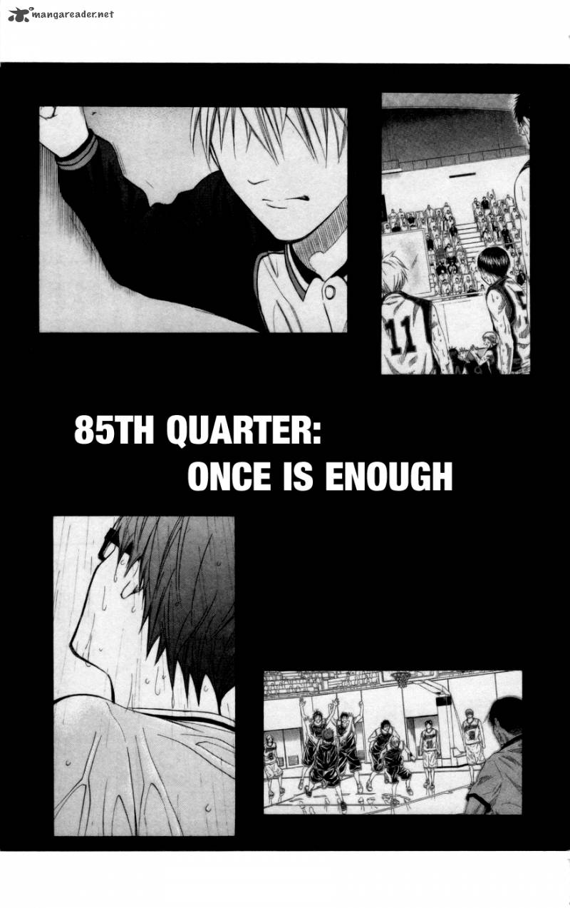 Kuroko No Basket Chapter 85 Page 1