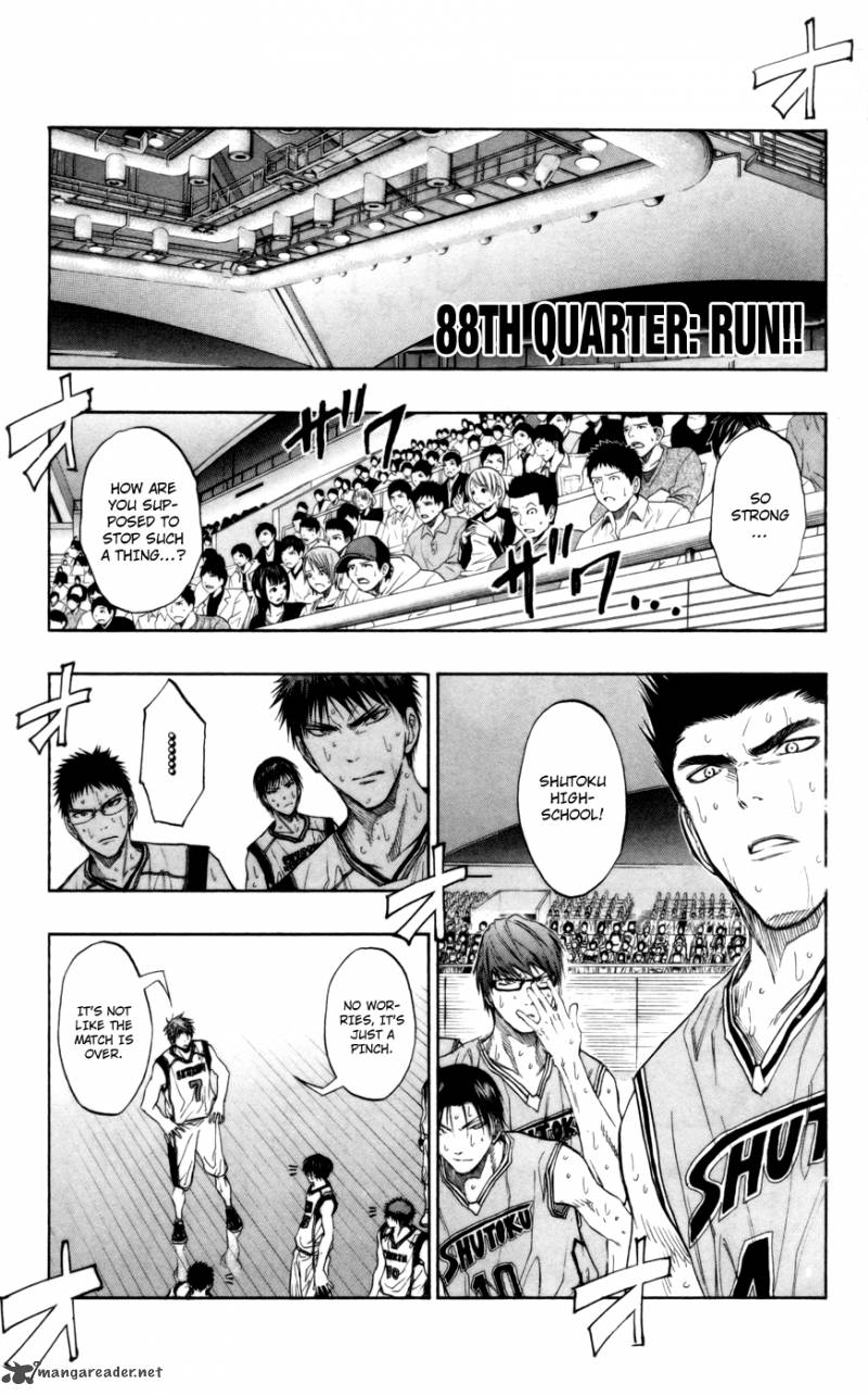 Kuroko No Basket Chapter 88 Page 1