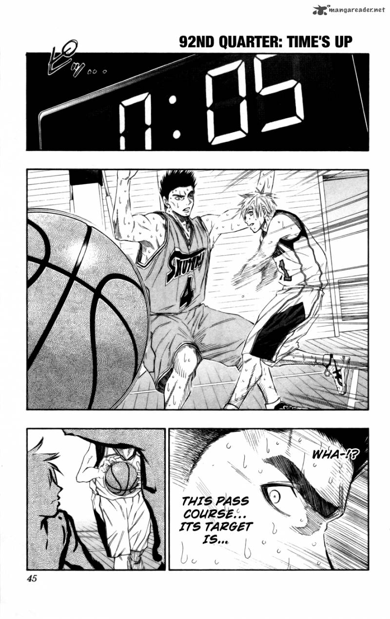 Kuroko No Basket Chapter 92 Page 1