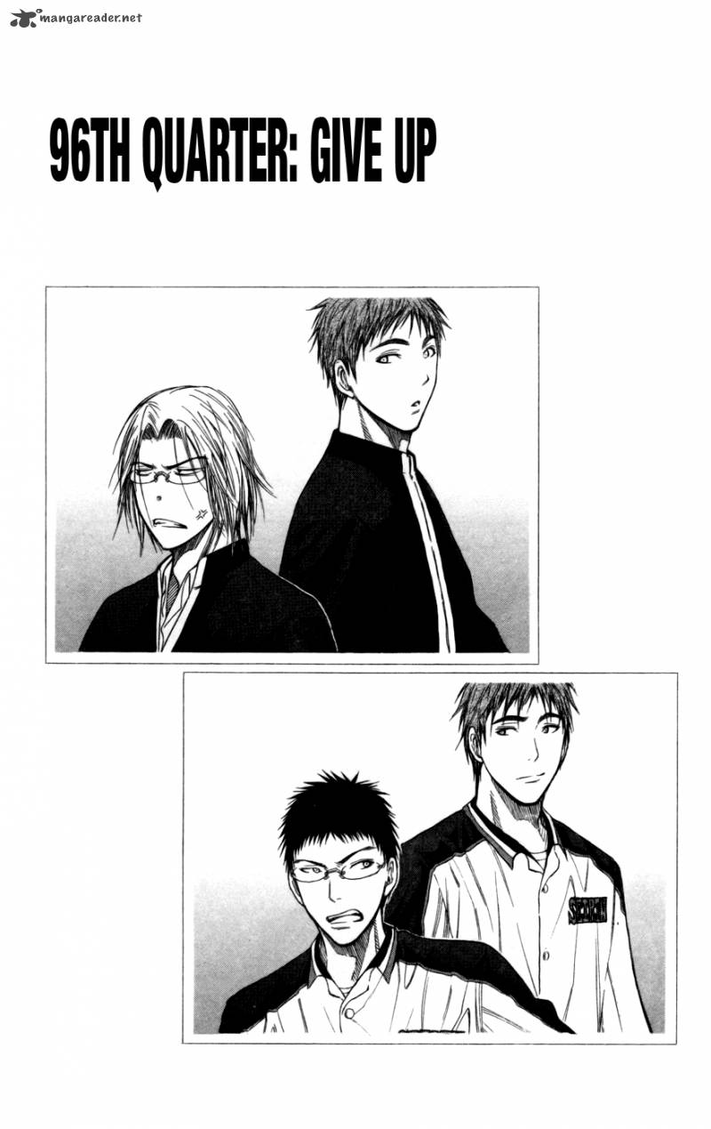 Kuroko No Basket Chapter 96 Page 1