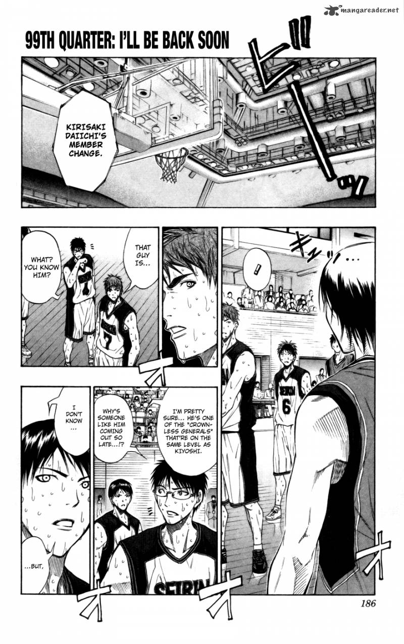 Kuroko No Basket Chapter 99 Page 1