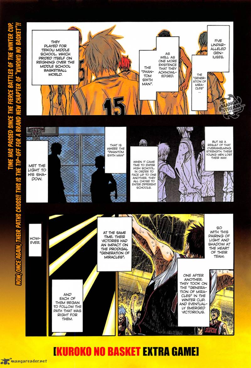 Kuroko No Basuke Extra Game Chapter 1 Page 2